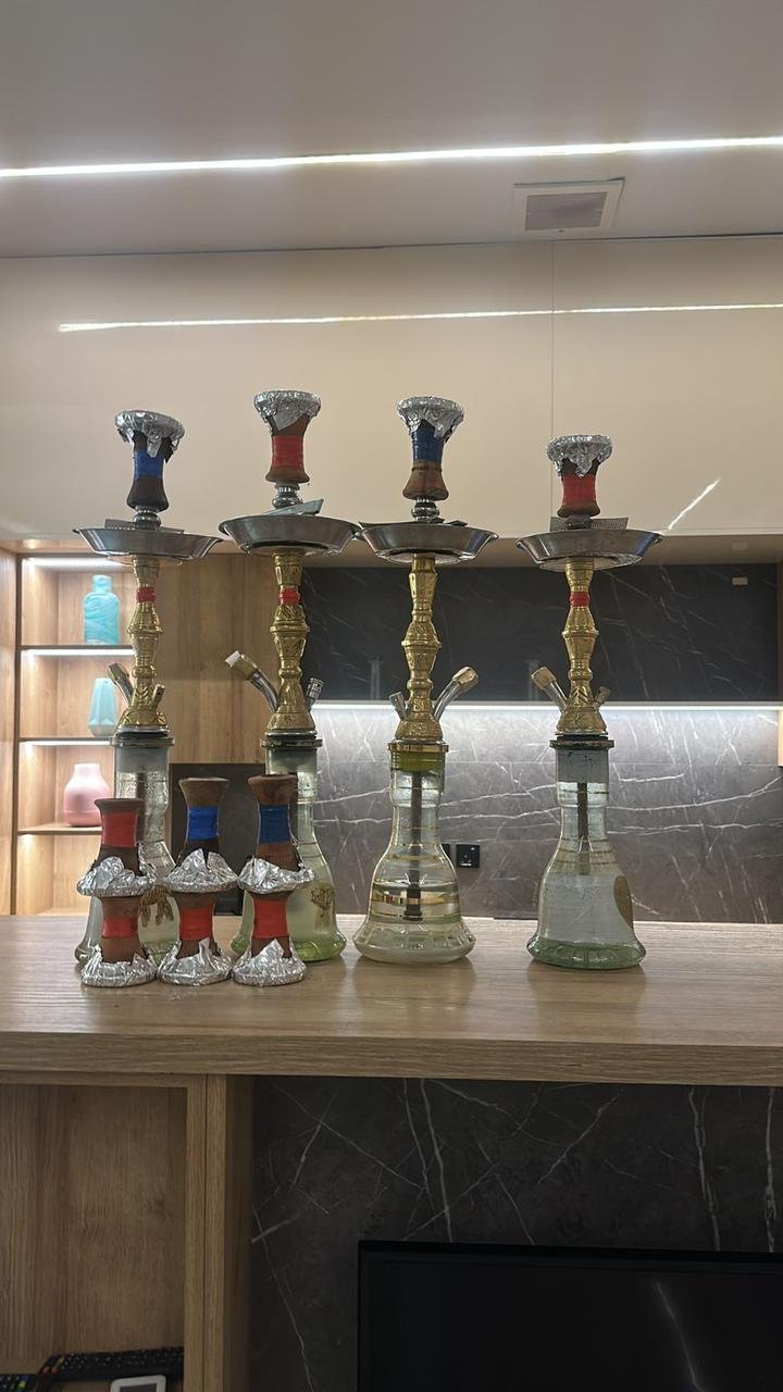 تأجير شيش أصلية فاخرة لجلسات VIP في الرياض