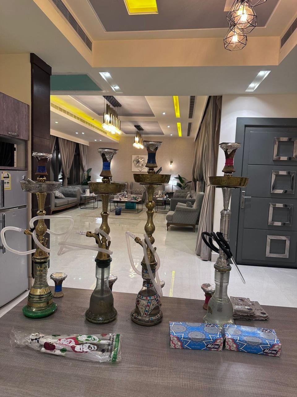 تأجير شيش كريستال فاخرة في الرياض