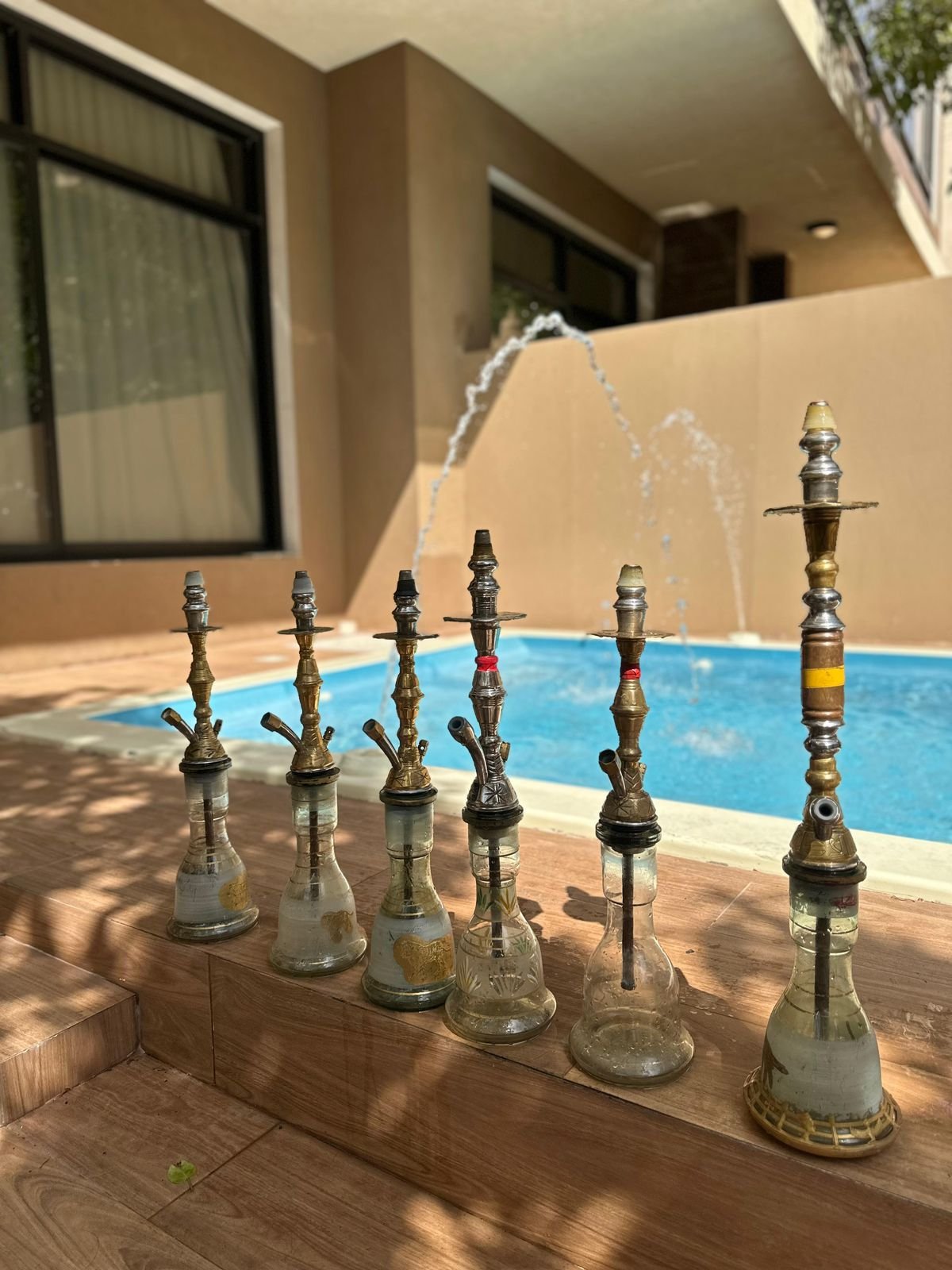 جلسة خارجية مع خيمة وجلسات أرضية وشيش ومعسل – العمارية / أطراف الرياض